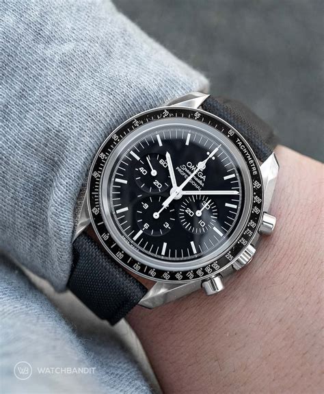 rubber strap for omega speedmaster.